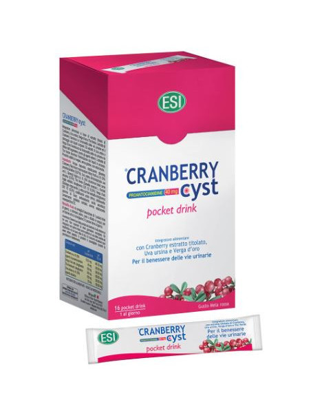 ESI CRANBERRY CYST 16POCK DRIN