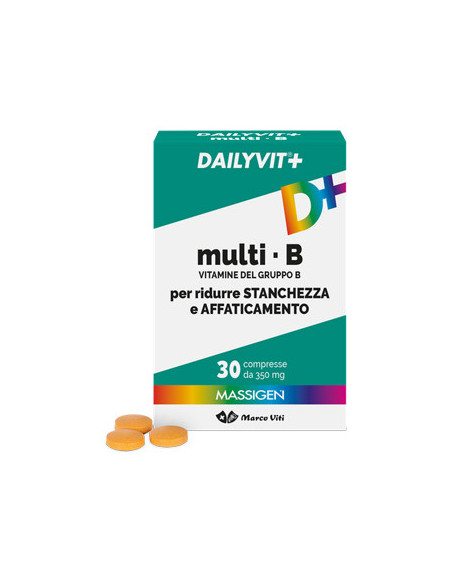 MASSIGEN DAILYVIT+ MULTI B 30COMPRESSE VITAMINE DEL GRUPPO B - Clubfarma