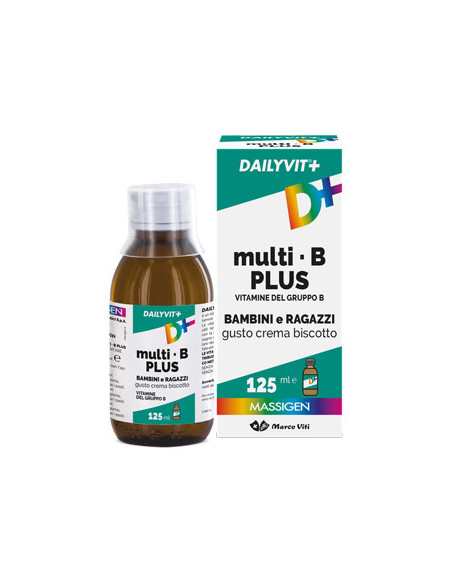 DAILYVIT+ MULTI B PLUS 125ML VITAMINE DEL GRUPPO B - Clubfarma