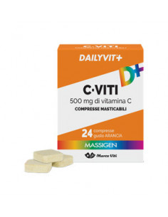 MARCO VITI DAILYVIT+ C VITI VITAMINA C 500MG 24COMPRESSE - Clubfarma