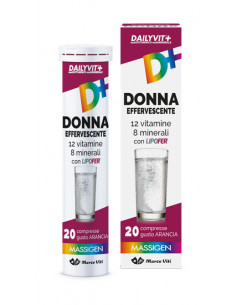 DAILYVIT + DONNA MULTIVITAMINICO DONNA 20COMPRESSE EFFERVESCENTI - Clubfarma