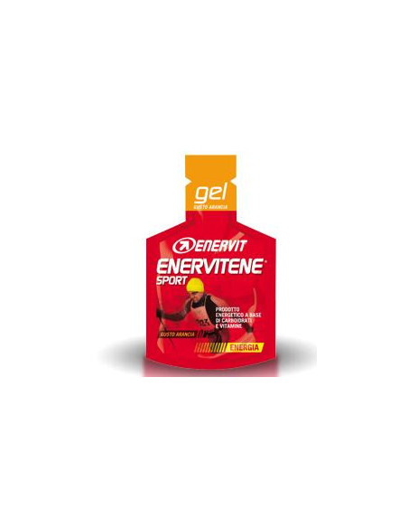 ENERVIT ENERVITENE SPORT GEL ARANCIA RIDUZIONE STANCHEZZA 1 PEZZO - Clubfarma