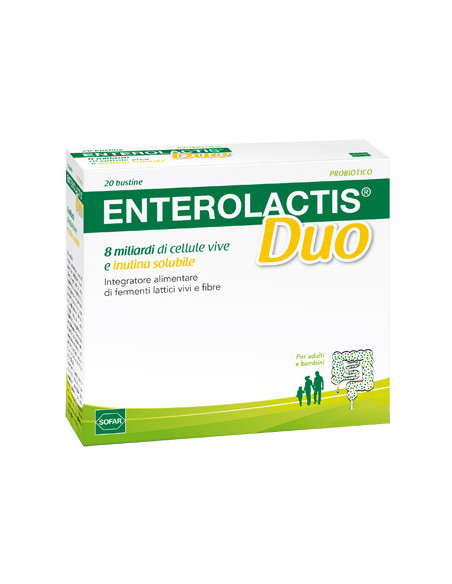 ENTEROLACTIS DUO POLV 20BUST