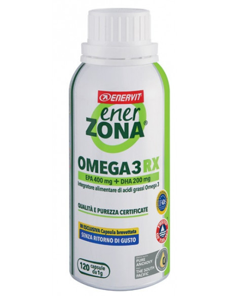 ENERZONA OMEGA 3 RX 120CPS