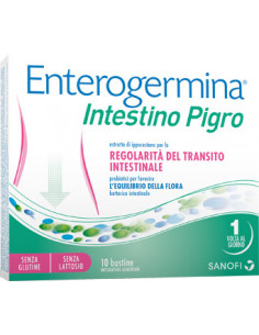 ENTEROGERMINA INTESTINO PIGRO 10 BUSTINE - Clubfarma