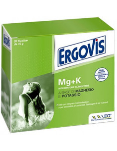 ERGOVIS MG piu K 20BUST 10G