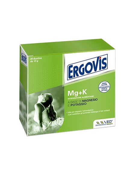 ERGOVIS MG piu K 20BUST 10G