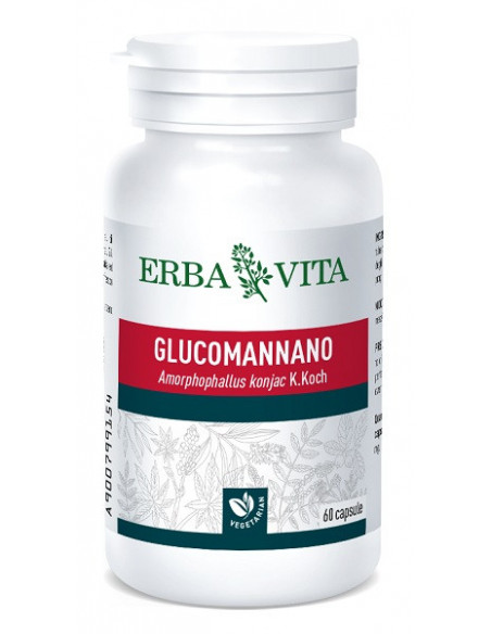 ERBA VITA GLUCOMANNANO CONTROLLO PESO 60 CAPSULE - Clubfarma