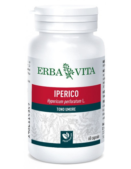 ERBA VITA IPERICO TONO UMORE 60 CAPSULE 400MG - Clubfarma