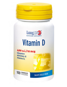 LONGLIFE VIT D3 400UI 100CPR