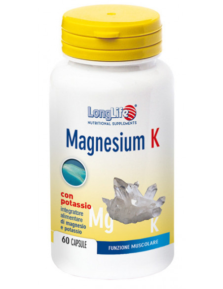 LONGLIFE MAGNESIUM K 60CPS