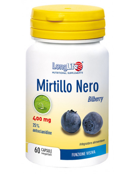 LONGLIFE MIRTILLO NERO 60CPS