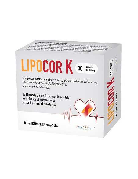 LIPOCOR K 30CPS