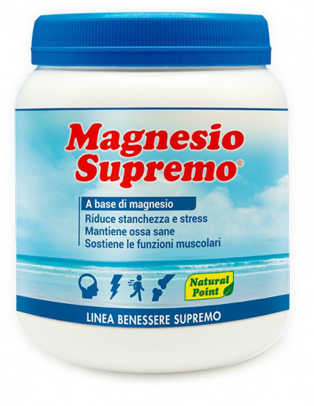 MAGNESIO SUPREMO INTEGRATORE ALIMENTARE 300G - Clubfarma