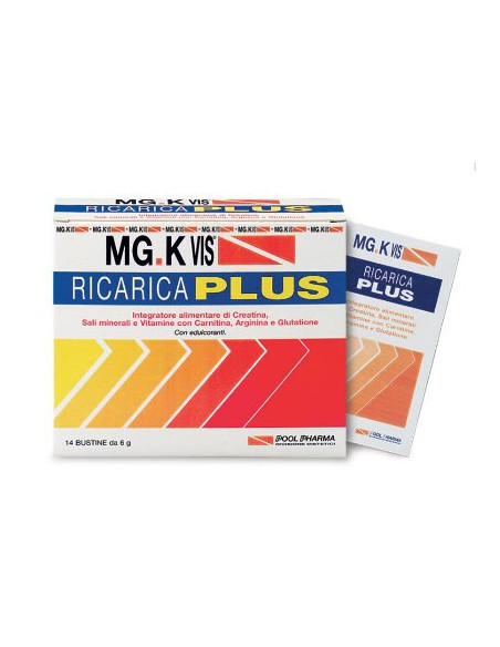 MGK VIS RICARICA PLUS INTEGRATORE ENERGETICO 14 BUSTINE - Clubfarma