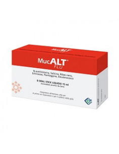 MUCALT FLU 8 ORAL STICK MONOD