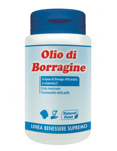 NATURAL POINT OLIO BORRAGINE PELLE E CICLO MESTRUALE 100 PERLE - Clubfarma