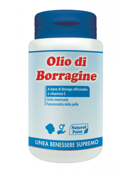 NATURAL POINT OLIO BORRAGINE PELLE E CICLO MESTRUALE 100 PERLE - Clubfarma