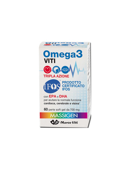 MARCO VITI OMEGA3 VITI TRIPLA AZIONE 60PERLE - Clubfarma