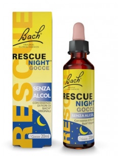 RESCUE ORIGINAL NIGHT FIORI DI BACH 20ML - Clubfarma