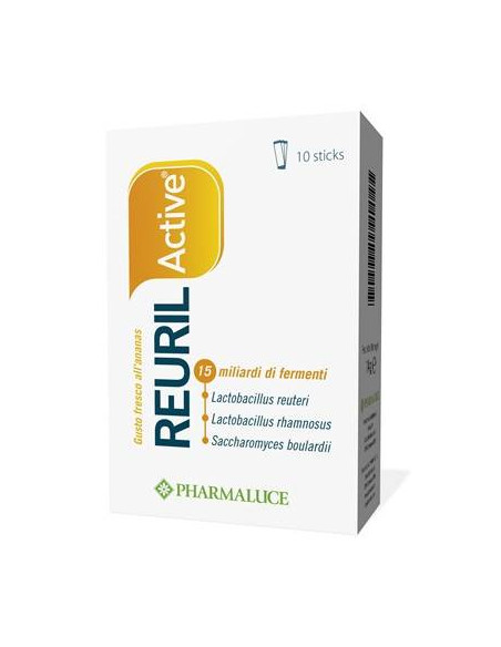 PHARMALUCE REURIL ACTIVE 10STICK FERMENTI LATTICI - Clubfarma