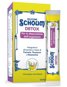 SOLUZIONE SCHOUM DETOX 14BUST