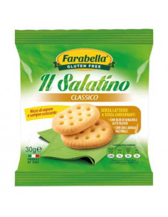 FARABELLA IL SALATINO CLASSICO SENZA GLUTINE E LATTOSIO 30G - Clubfarma