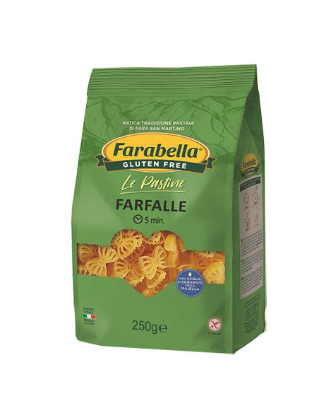 FARABELLA FARFALLE PASTA SENZA GLUTINE 250G - Clubfarma