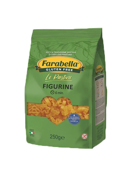 FARABELLA FIGURINE PASTA SENZA GLUTINE 250G - Clubfarma