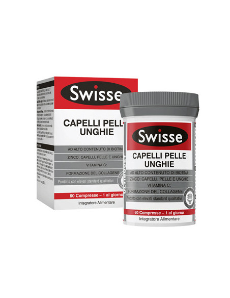 SWISSE CAPELLI PELLE UNGHIE 60 COMPRESSE