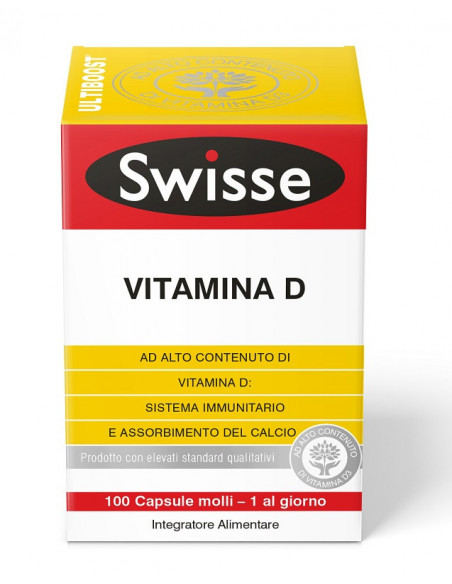 SWISSE VITAMINA D 100CPS