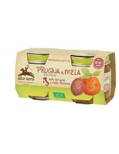 OMOGENEIZZATO PRUGNA MELA2X80G