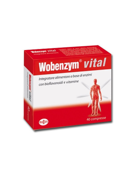 WOBENZYM VITAL 40CPR