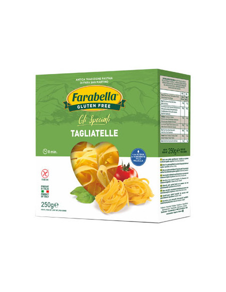 FARABELLA TAGLIATELLE PASTA SENZA GLUTINE 250G - Clubfarma