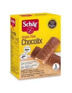 SCHAR CHOCOLIX BARRETTA DIETETICA110G SENZA GLUTINE - Clubfarma