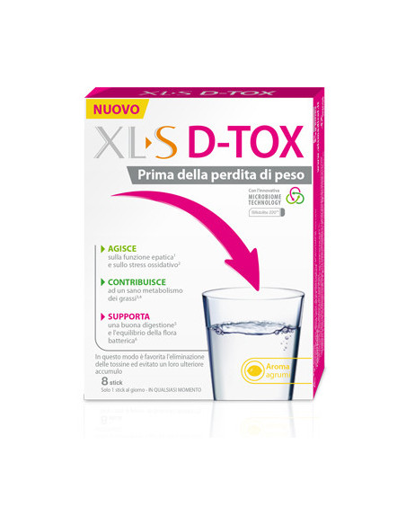 XLS D TOX 8STICKPACK