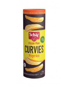 SCHAR CURVIES GUSTO PAPRIKA CHIP DI PATATE SENZA GLUTINE 170G - Clubfarma