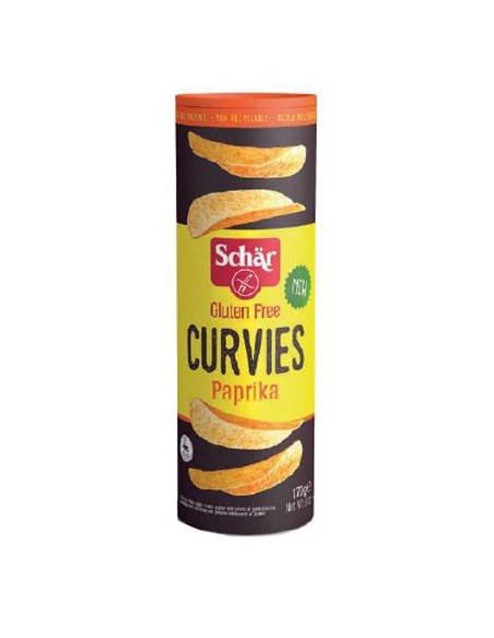 SCHAR CURVIES GUSTO PAPRIKA CHIP DI PATATE SENZA GLUTINE 170G - Clubfarma