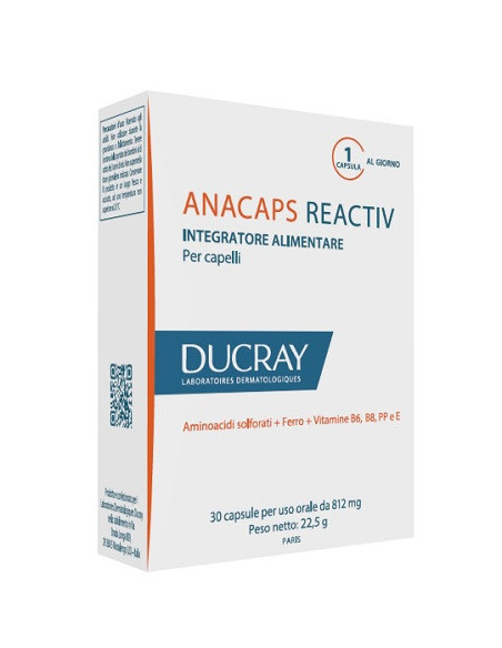 ANACAPS REACTIV DUCRAY 30CAPSULE- Clubfarma