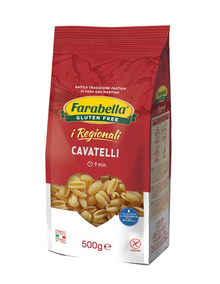 FARABELLA CAVATELLI PASTA SENZA GLUTINE 500G - Clubfarma