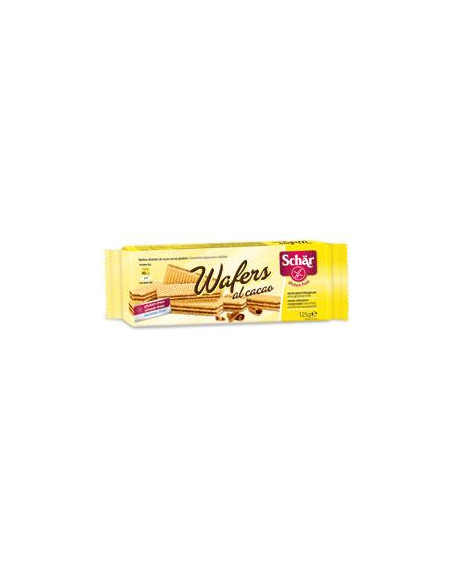 SCHAR WAFERS CACAO SENZA GLUTINE 125G - Clubfarma