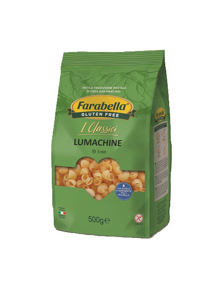 FARABELLA LUMACHINE PASTA SENZA GLUTINE 500G - Clubfarma