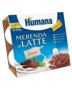 Humana mer latte cioc 100gx4pz