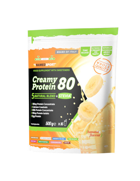 CREAMY PROTEIN 80 BANANA 500G