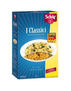 SCHAR PIPE PASTA SENZA GLUTINE 500G - Clubfarma