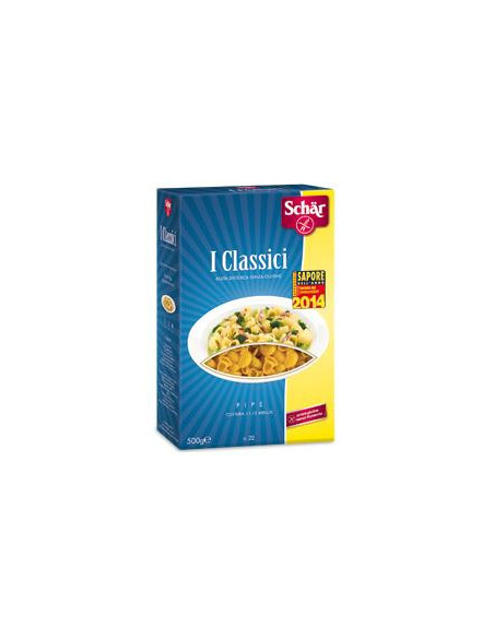 SCHAR PIPE PASTA SENZA GLUTINE 500G - Clubfarma