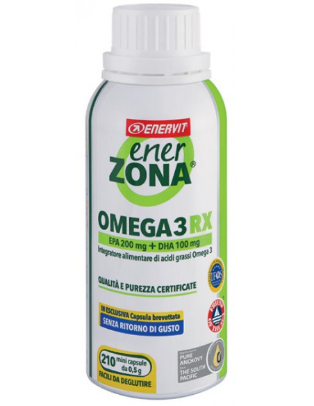 ENERZONA OMEGA 3 RX 210CPS