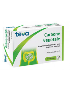 Carbone vegetale 40cpr