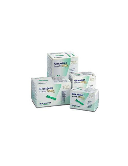 GLUCOJECT LANCETS PLUS G33 50P