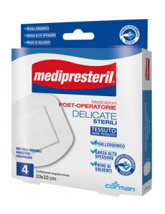 MEDIPRESTERIL POSTOP DEL 10X10